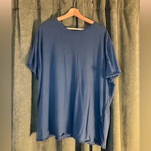 We The Free Teal Oversized Tee